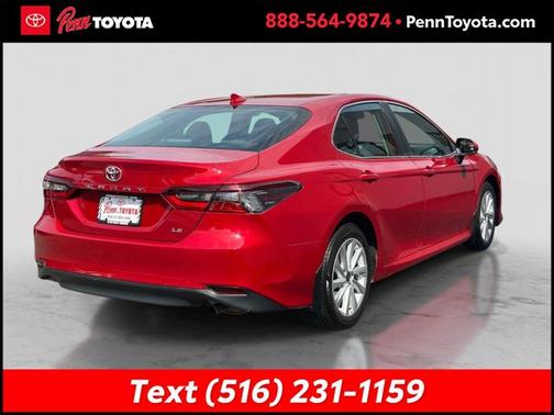 SUPERSONIC RED 2024 Toyota Camry LE