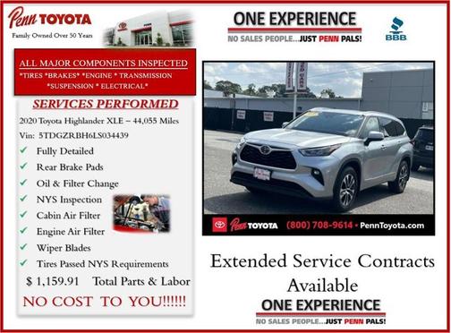 2020 Toyota Highlander XLE