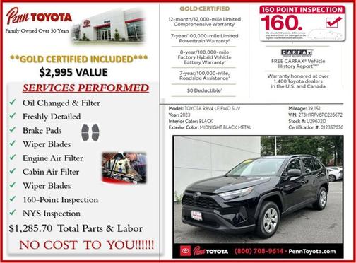 2023 Toyota RAV4 LE