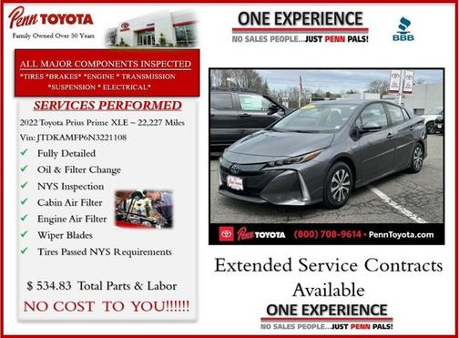 2022 Toyota Prius Prime XLE