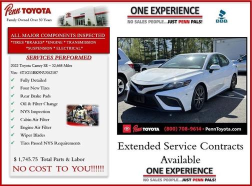 2022 Toyota Camry SE