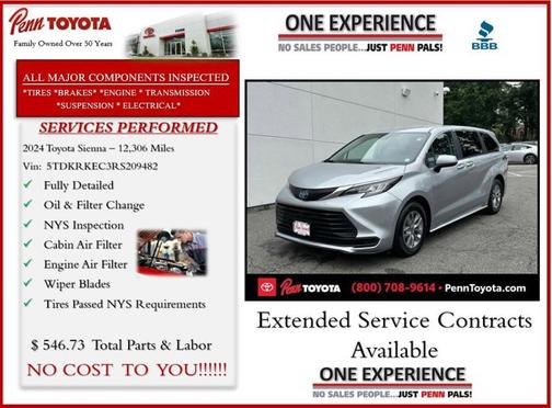 2024 Toyota Sienna LE