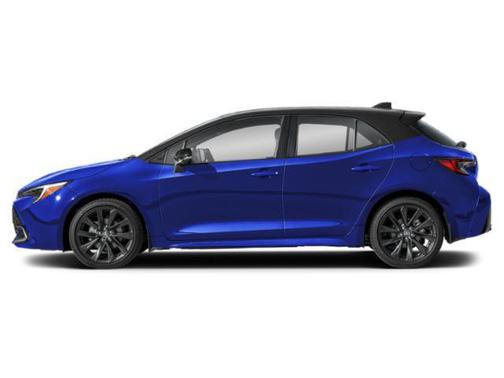 Blue Crush Metallic/Midnight Black Metallic 2026 Toyota Corolla Hatchback XSE