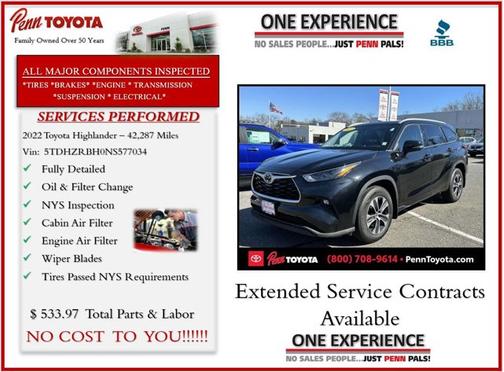 2022 Toyota Highlander XLE