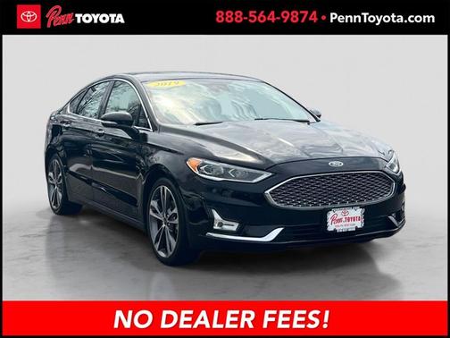 AGATE BLACK 2019 Ford Fusion Titanium