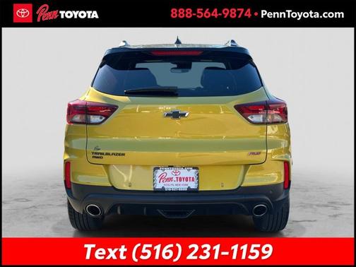 Nitro Yellow Metallic 2023 Chevrolet Trailblazer RS