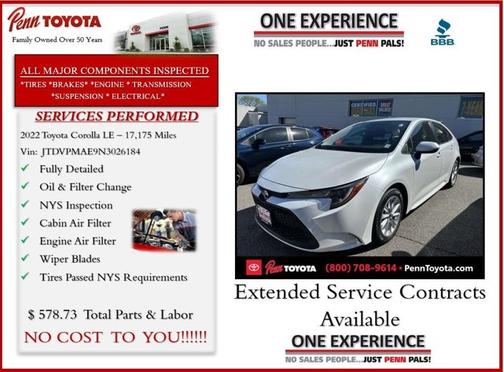 2022 Toyota Corolla LE