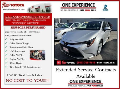 2022 Toyota Corolla LE