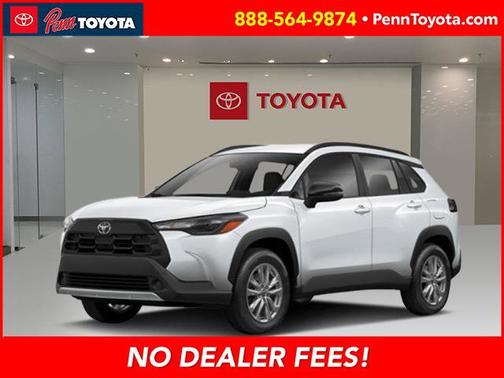 Wind Chill Pearl 2026 Toyota Corolla Cross LE