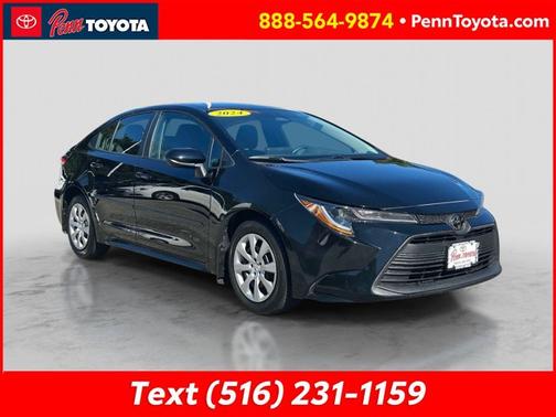 MIDNIGHT BLACK ME 2024 Toyota Corolla LE