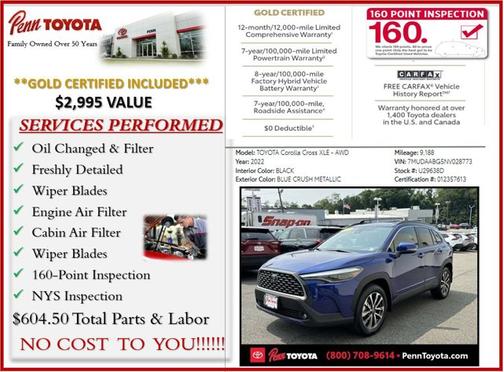 2022 Toyota Corolla Cross XLE