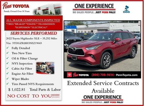 2022 Toyota Highlander XLE