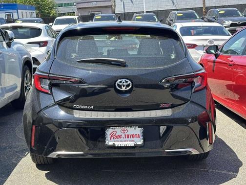 MIDNIGHT BLACK ME 2023 Toyota Corolla Hatchback XSE