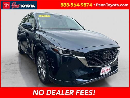 Deep Crystal Blue Mica 2025 Mazda CX-5 2.5 S Premium Plus Package