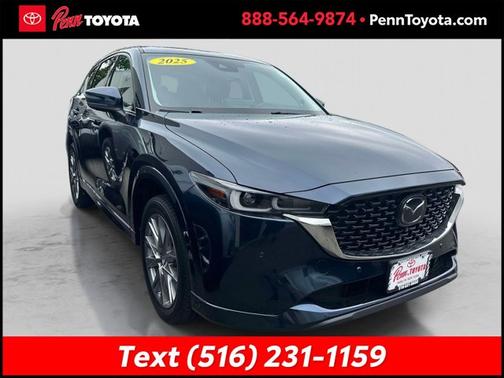 Deep Crystal Blue Mica 2025 Mazda CX-5 2.5 S Premium Plus Package
