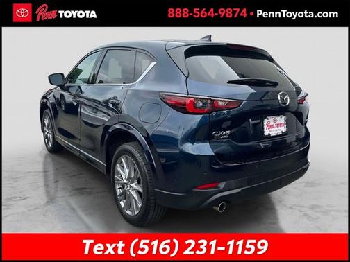 Deep Crystal Blue Mica 2025 Mazda CX-5 2.5 S Premium Plus Package