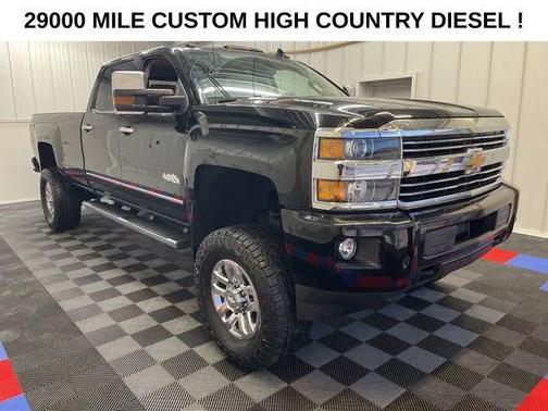 Black 2016 Chevrolet Silverado 3500 High Country