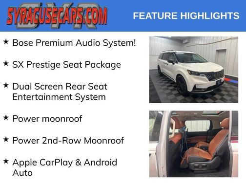 Snow White Pearl 2024 Kia Carnival SX Prestige