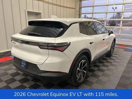 Summit White 2026 Chevrolet Equinox EV LT