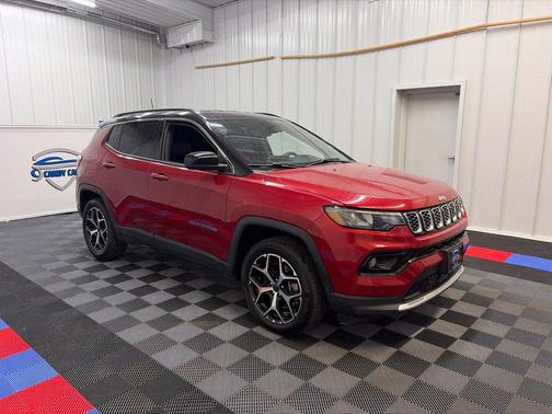 Red Hot Pearlcoat 2025 Jeep Compass Limited