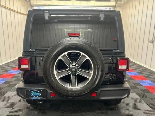Black Clearcoat 2023 Jeep Wrangler 4-Door Sahara
