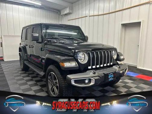Black Clearcoat 2023 Jeep Wrangler 4-Door Sahara