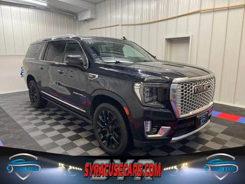 Midnight Blue Metallic 2023 GMC Yukon XL Denali