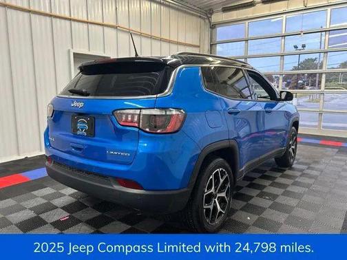 Hydro Blue Pearlcoat 2025 Jeep Compass Limited