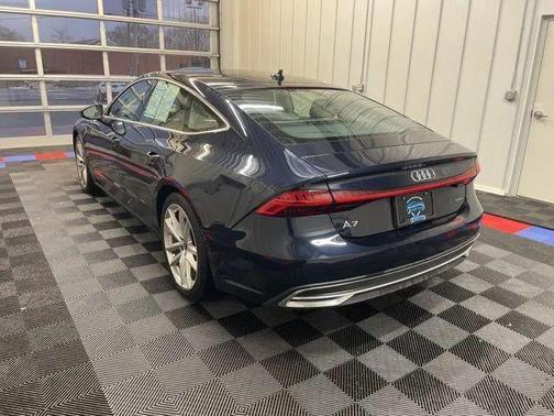 Firmament Blue Metallic 2022 Audi A7 55 Prestige