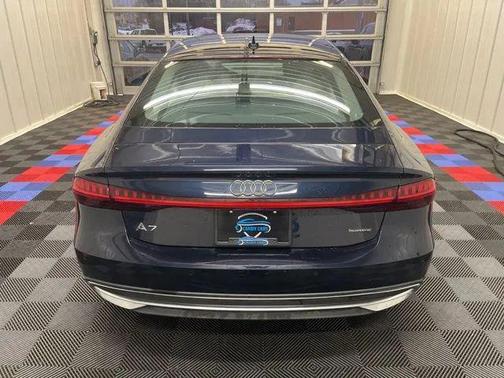 Firmament Blue Metallic 2022 Audi A7 55 Prestige
