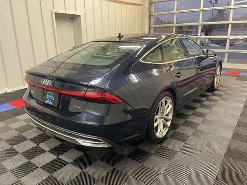 Firmament Blue Metallic 2022 Audi A7 55 Prestige