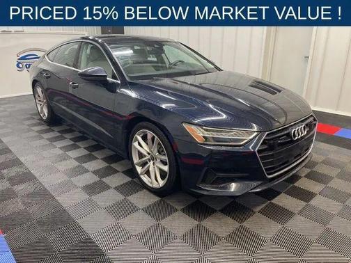 Firmament Blue Metallic 2022 Audi A7 55 Prestige