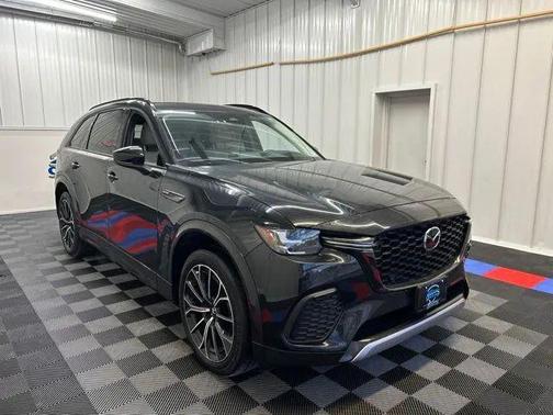 Jet Black Mica 2025 Mazda CX-70 PHEV Premium Package