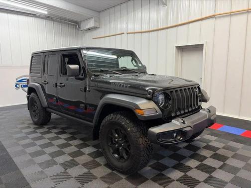 Black Clearcoat 2021 Jeep Wrangler Willys