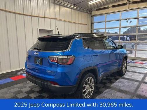 Hydro Blue Pearlcoat 2025 Jeep Compass Limited