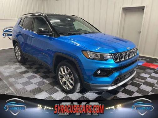 Hydro Blue Pearlcoat 2025 Jeep Compass Limited