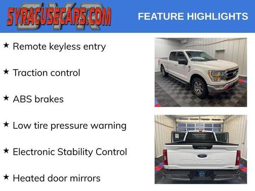 Oxford White 2021 Ford F-150 XLT