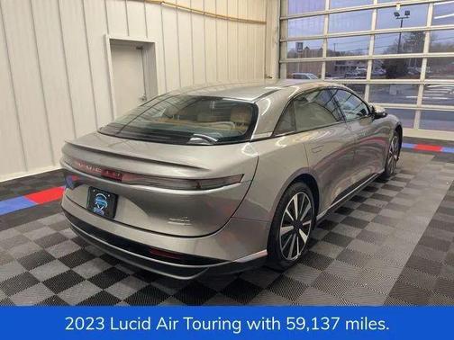 Quantum Gray Metallic 2023 Lucid Air Touring