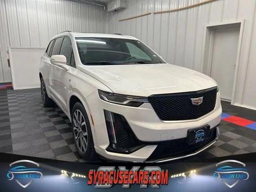 Crystal White Tricoat 2024 Cadillac XT6 Sport AWD