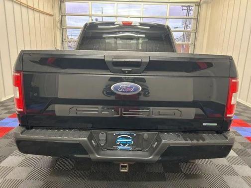 Shadow Black 2018 Ford F-150 XLT