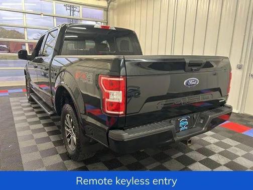 Shadow Black 2018 Ford F-150 XLT