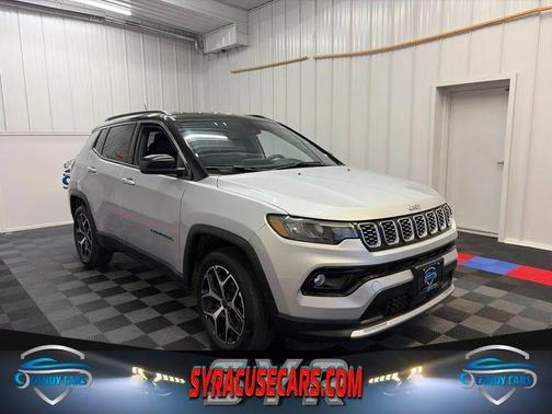 Silver Zynith Metallic Clearcoat 2025 Jeep Compass Limited