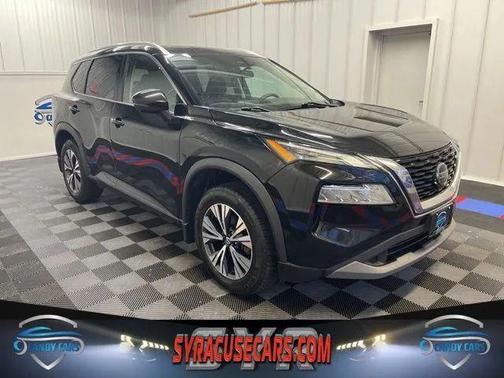 Super Black 2021 Nissan Rogue SV