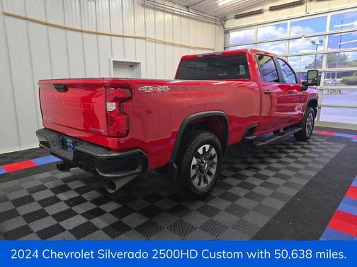 Red Hot 2024 Chevrolet Silverado 2500 Custom