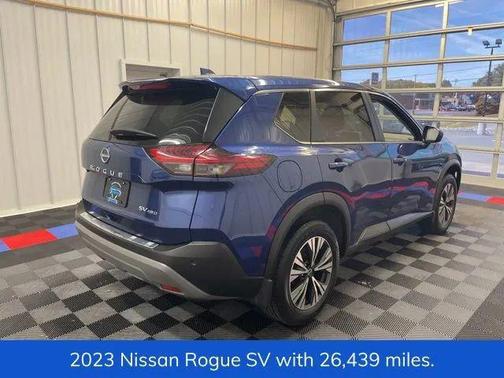 Caspian Blue Metallic 2023 Nissan Rogue SV