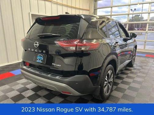 Super Black 2023 Nissan Rogue SV