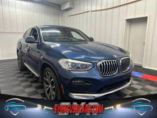 Phytonic Blue Metallic 2021 BMW X4 xDrive30i