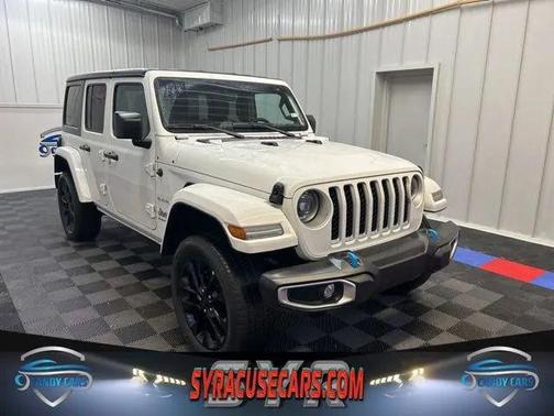 Bright White Clearcoat 2023 Jeep Wrangler 4xe Sahara