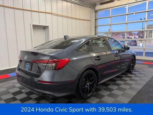 Sonic Gray Pearl 2024 Honda Civic Sport