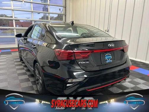 Aurora Black 2021 Kia Forte GT-Line